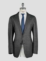 Kiton Knt Gray Cashmere Silk Suit