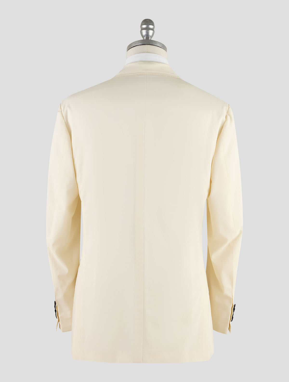 Kiton Knt White Virgin Wool Suit