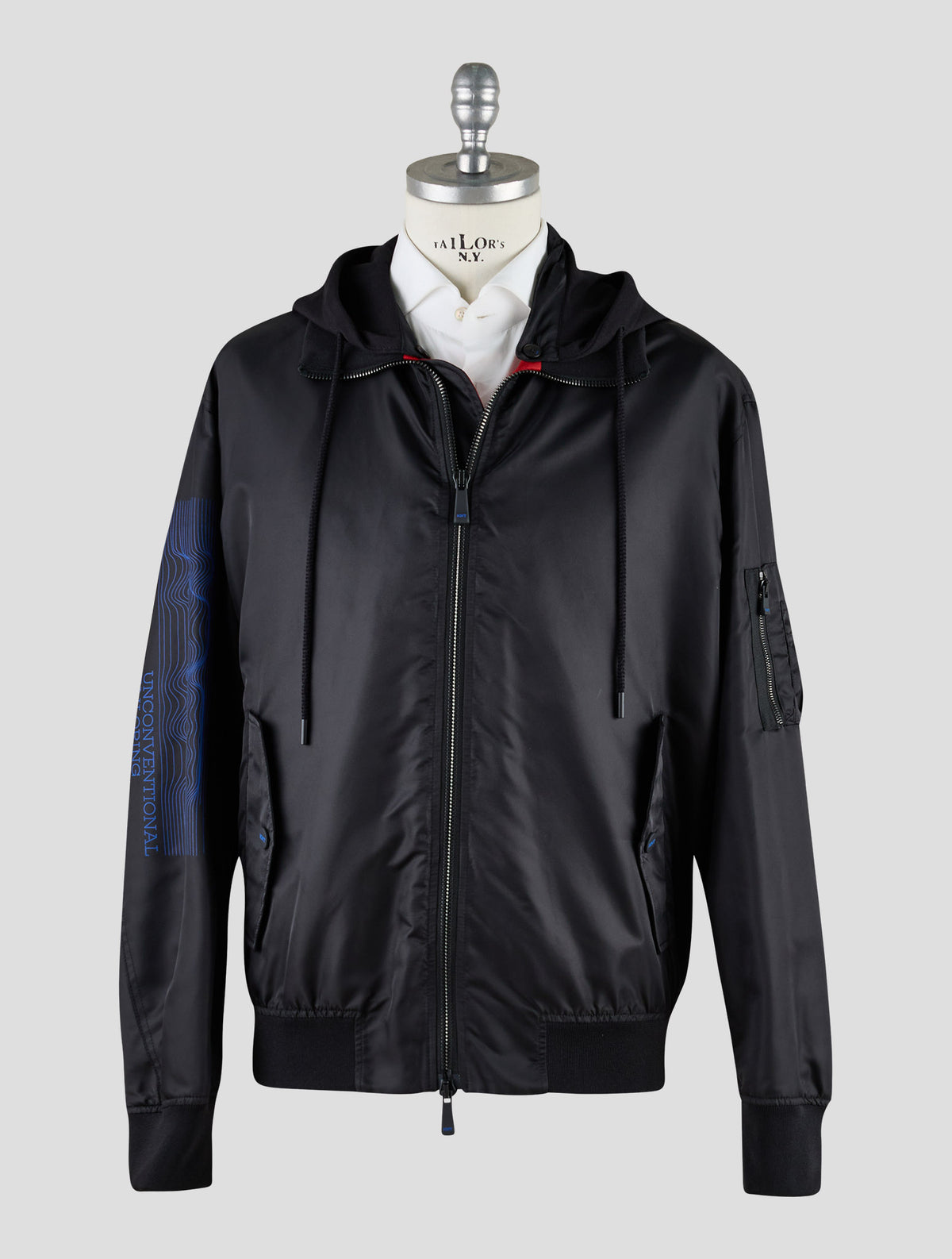 Kiton Knt Black Pa Coat