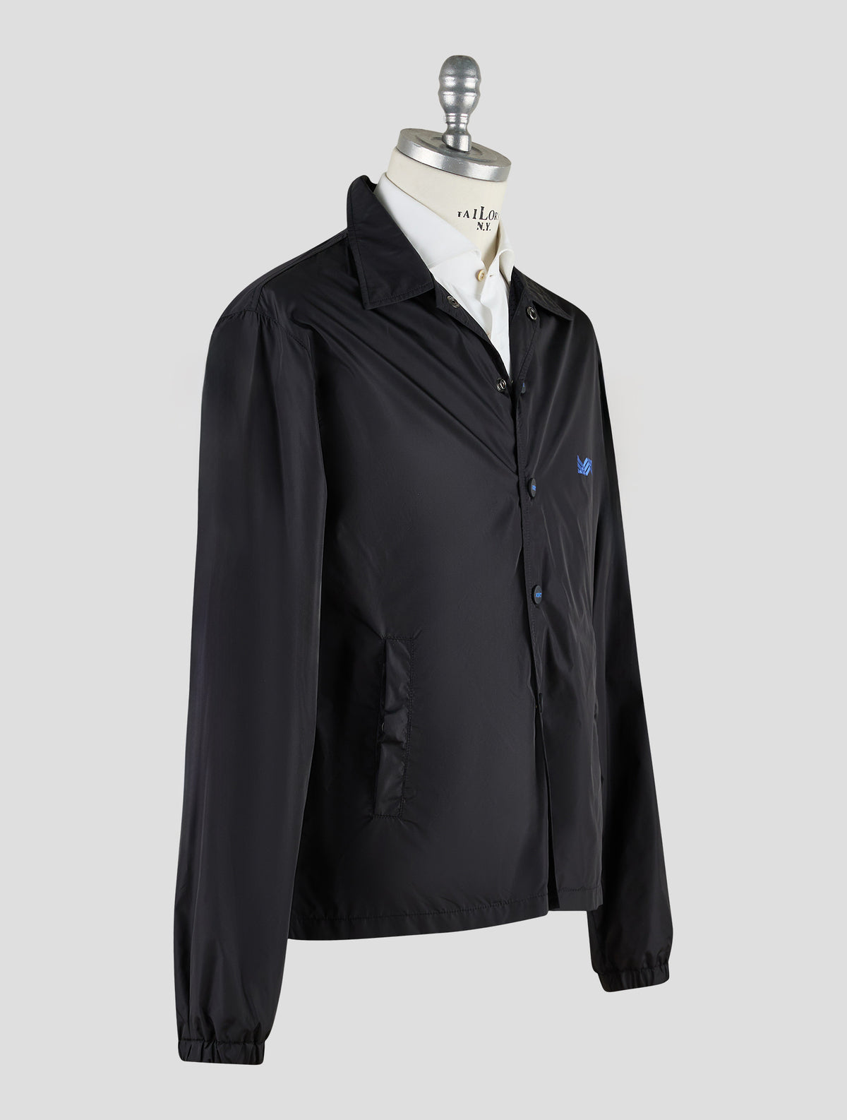 Kiton Knt Black Pa Coat