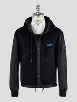 Kiton Knt Black Modal Coat