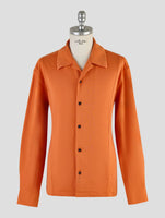 Kiton Knt Orange Cotton Ea Shirt