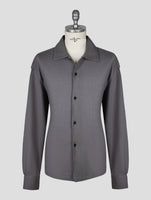 Kiton Knt Taupe Cotton Ea Shirt