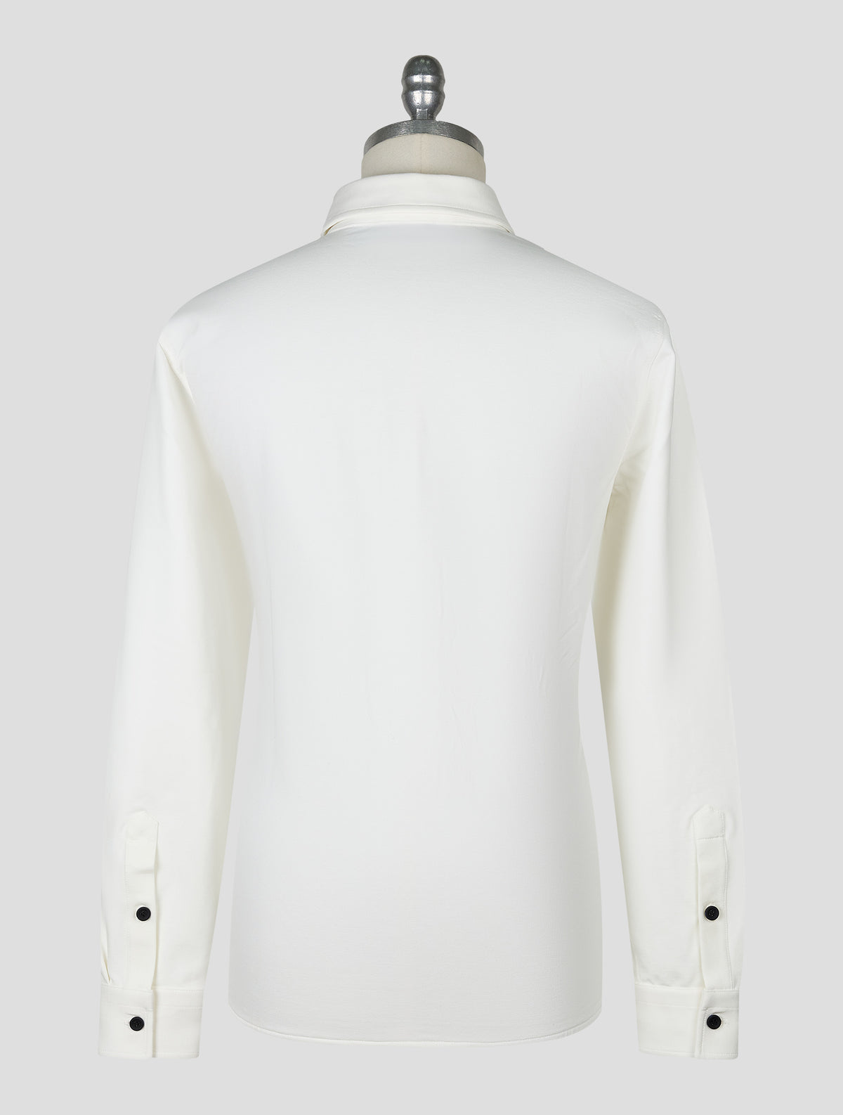 Kiton Knt White Cotton Ea Shirt