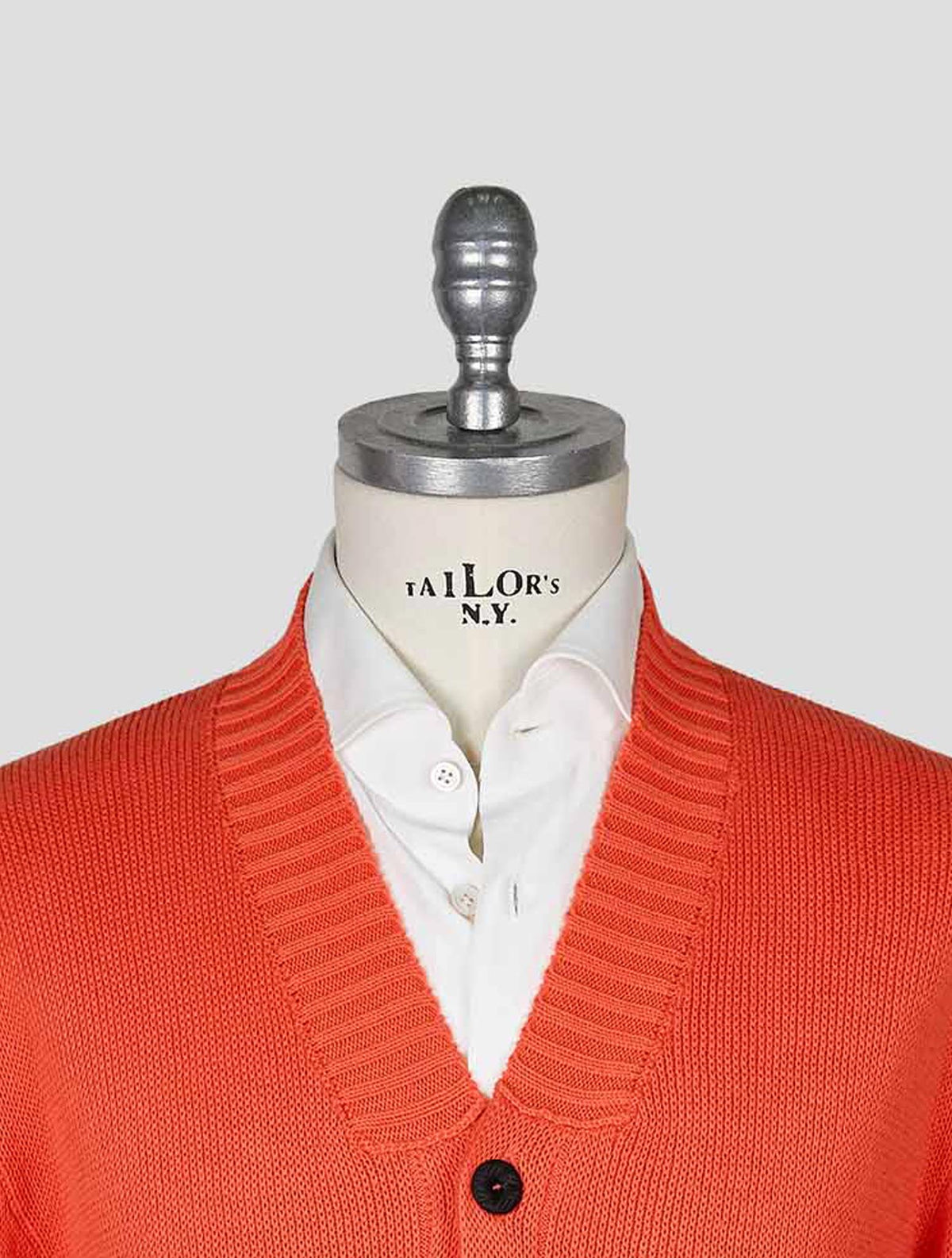 Kiton Knt Coral Cotton Cardigan