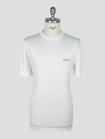 Kiton Knt White Cotton T-Shirt