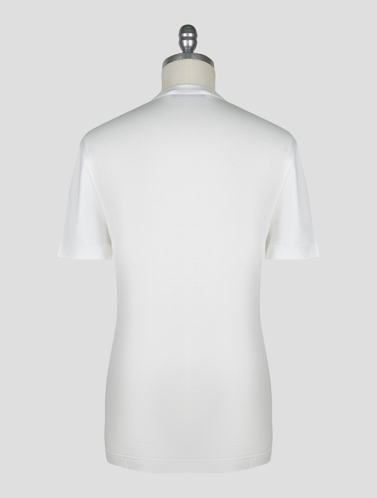 Kiton Knt White Cotton T-Shirt
