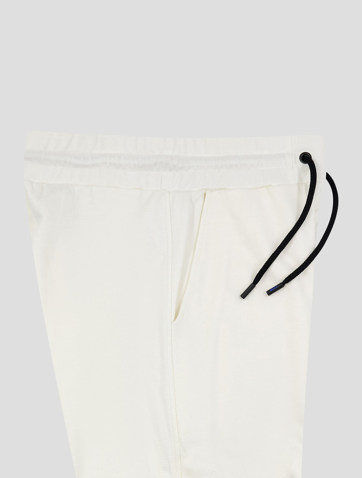 Kiton knt White Viscose Ea Jogging Pants
