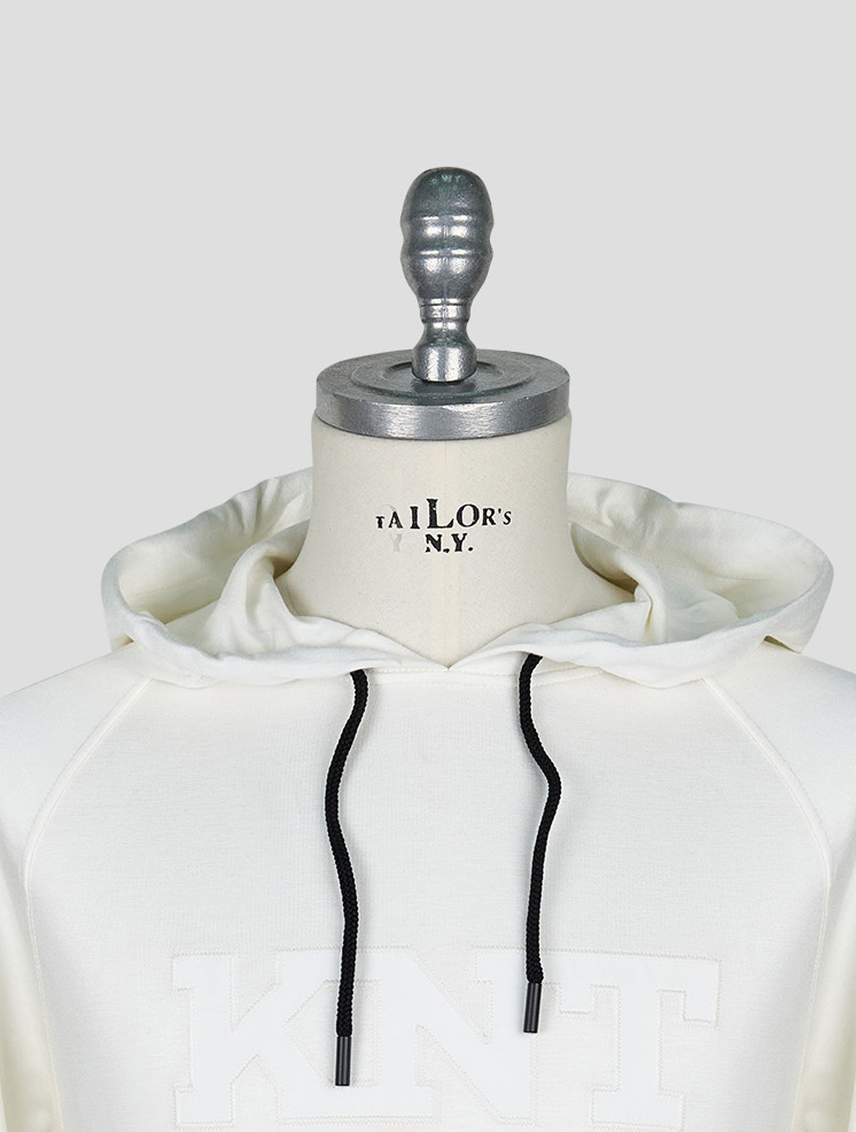 Kiton Knt White Viscose Ea Sweater Hoodie