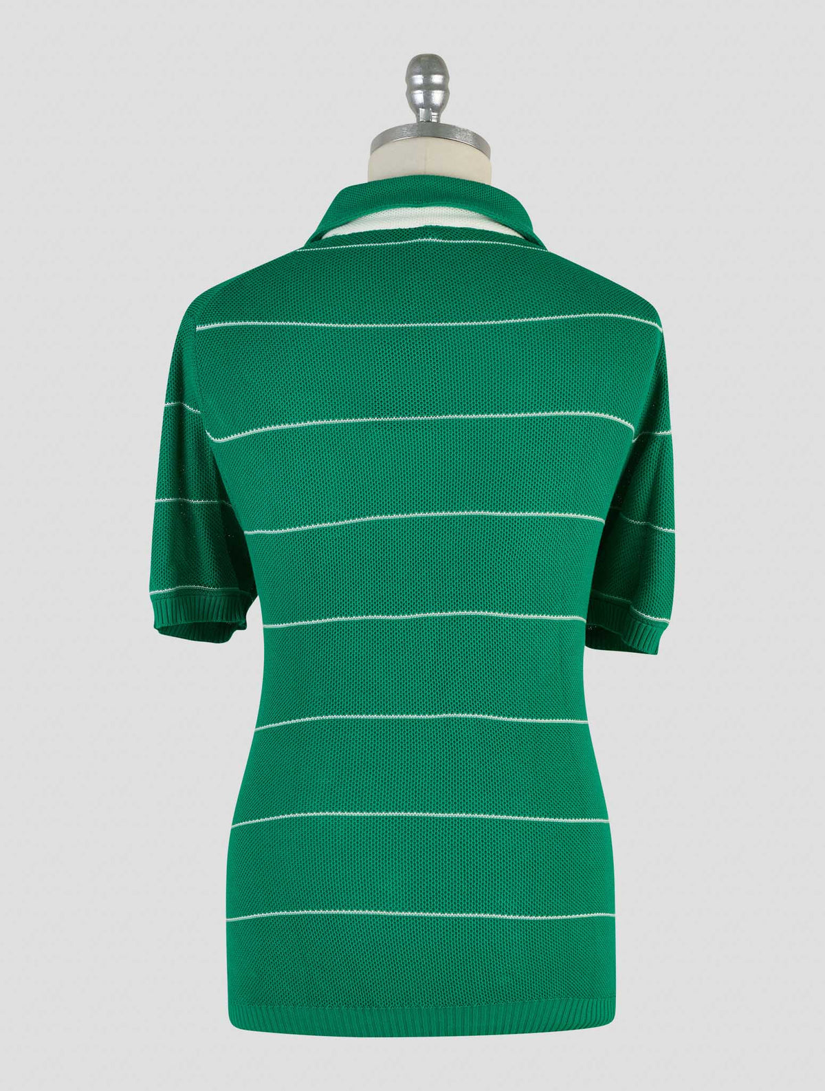 Kiton knt Green Cotton Polo
