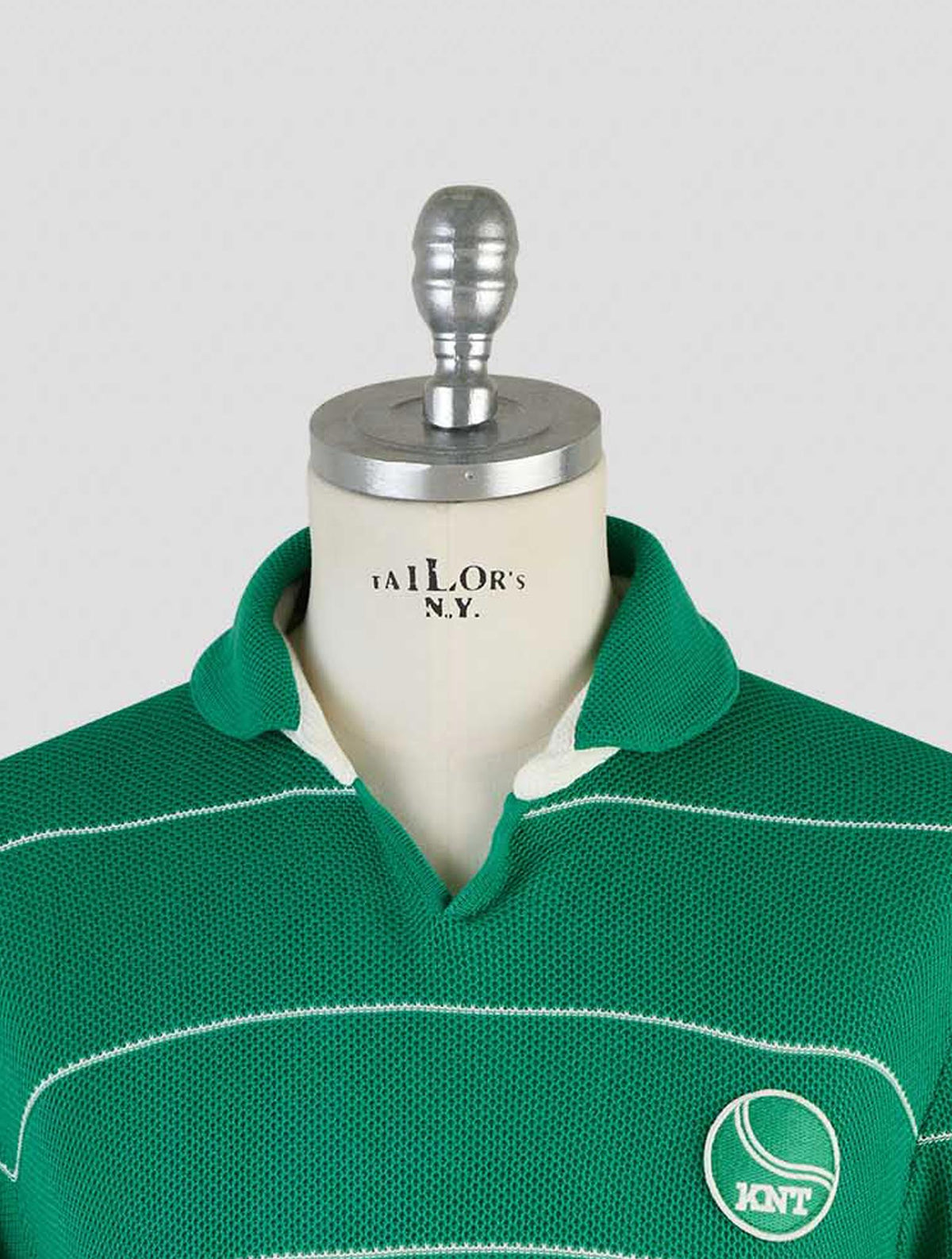 Kiton knt Green Cotton Polo