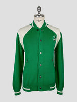 Kiton knt Green White Cotton Coat