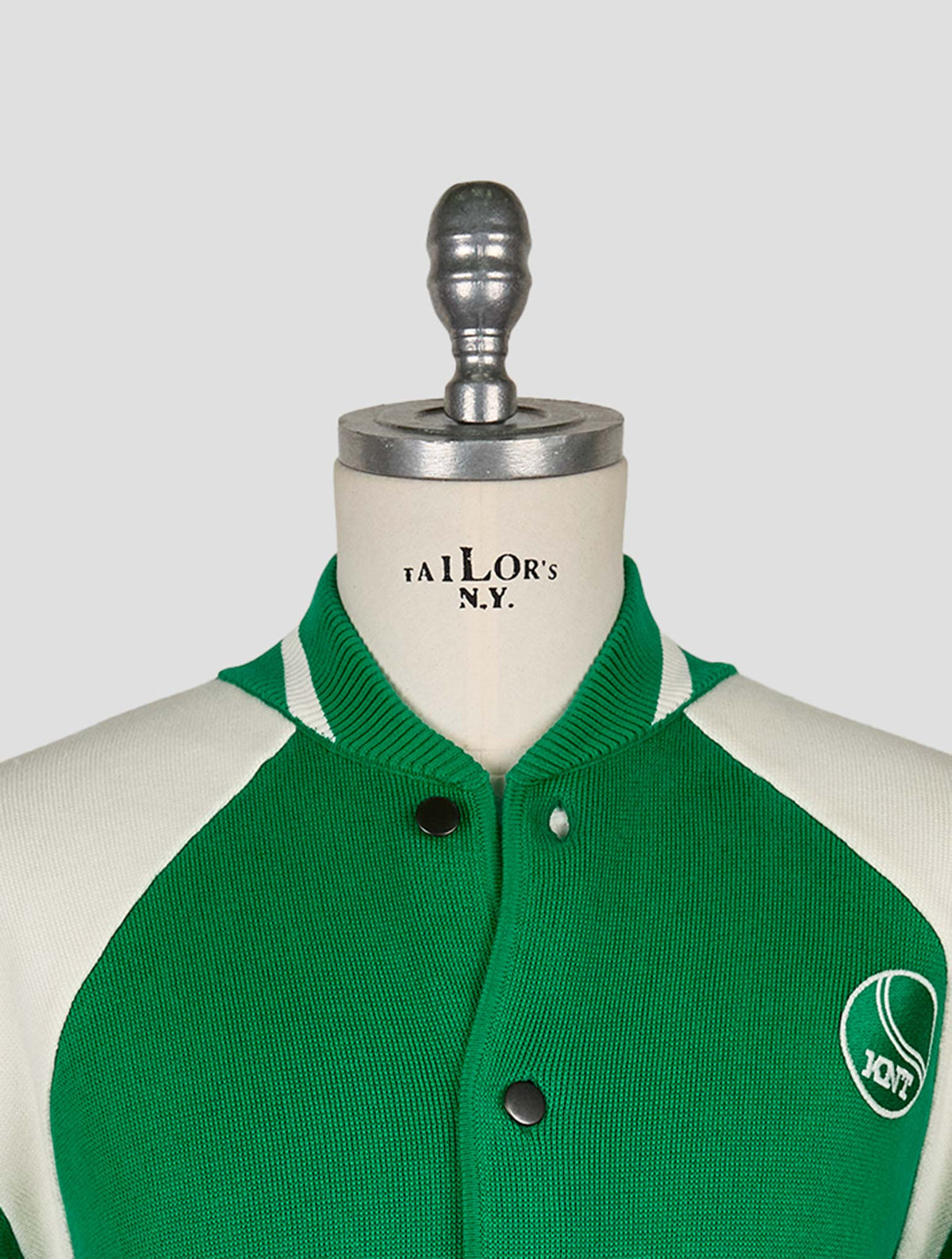 Kiton knt Green White Cotton Coat