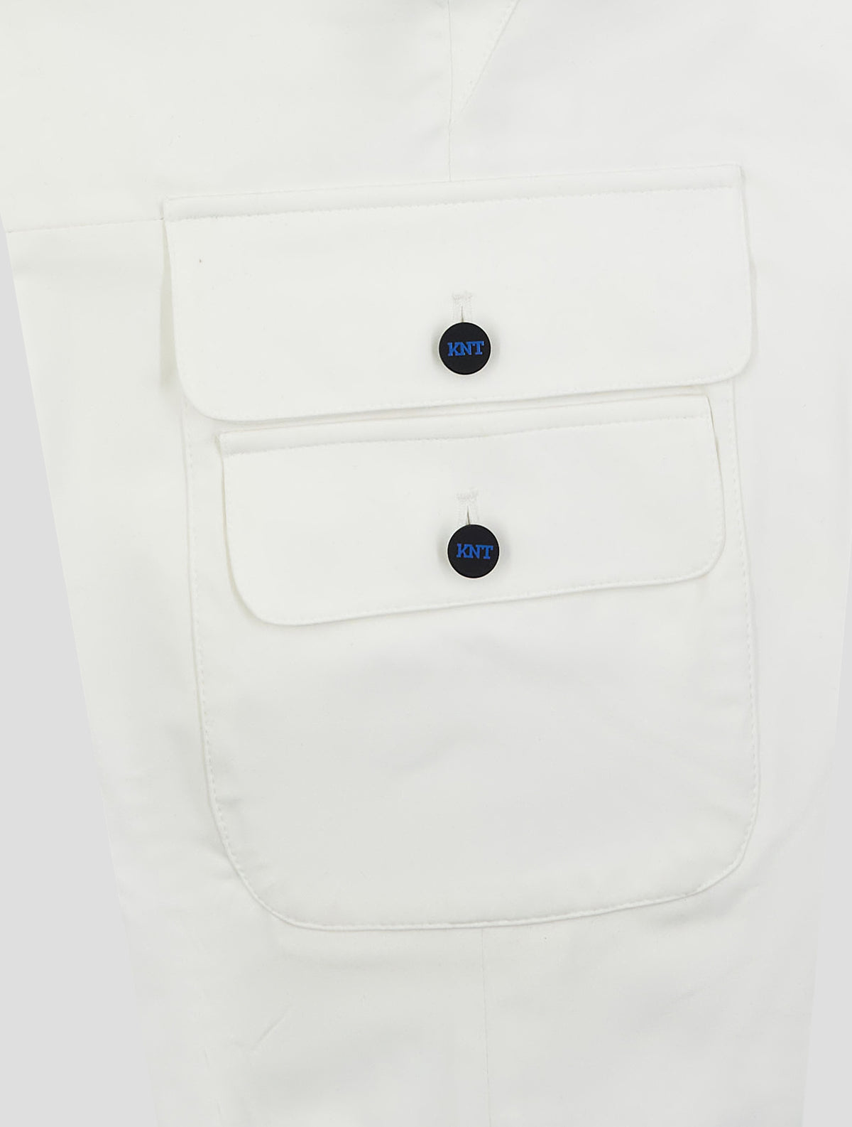 Kiton Knt White Pa Ea Jogging Cargo Pants