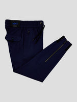 Kiton Knt Blue Pa Ea Pants