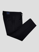 Kiton Knt Black Virgin Wool Ea Pants