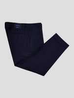 Kiton Knt Dark Blue Wool Pants