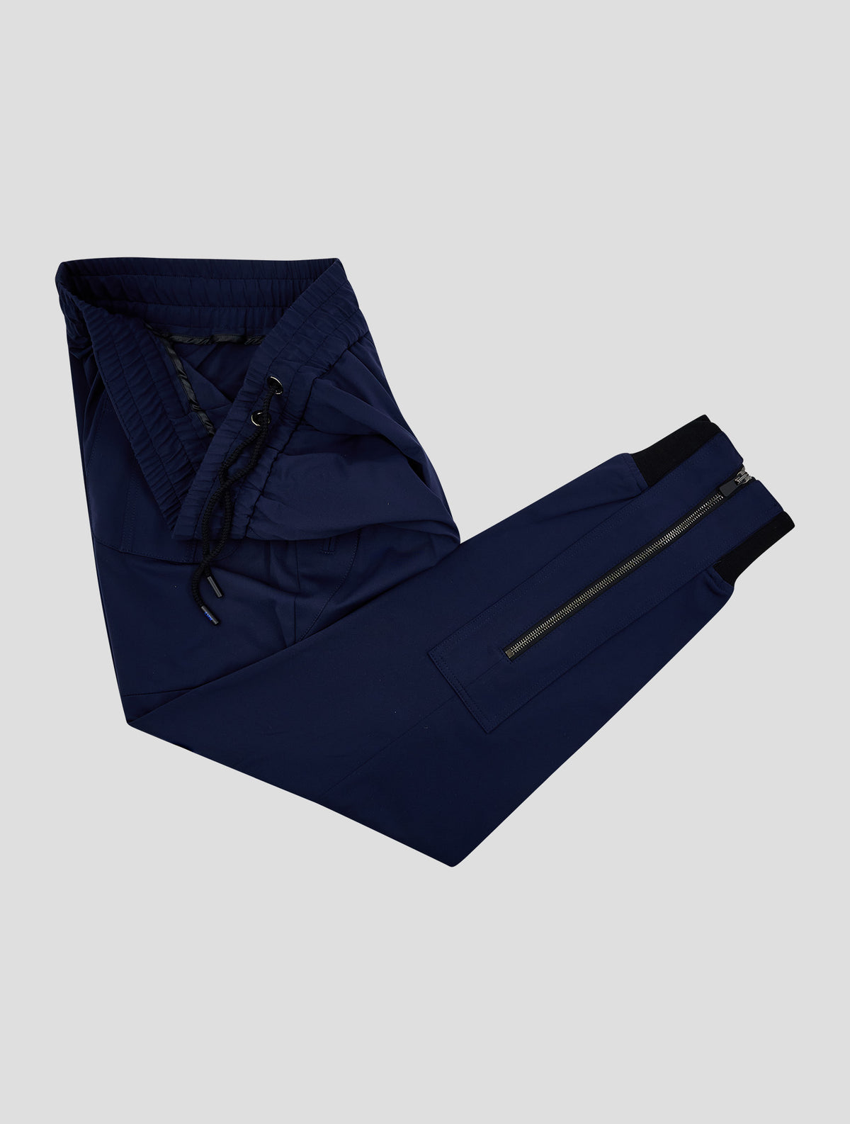 Kiton Knt Dark Blue Pa Ea Jogging Pants
