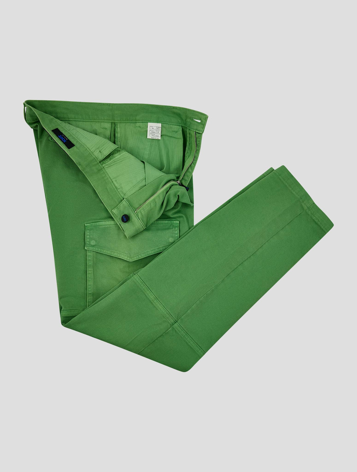 Kiton Knt Green Cotton Ea Cargo Pants