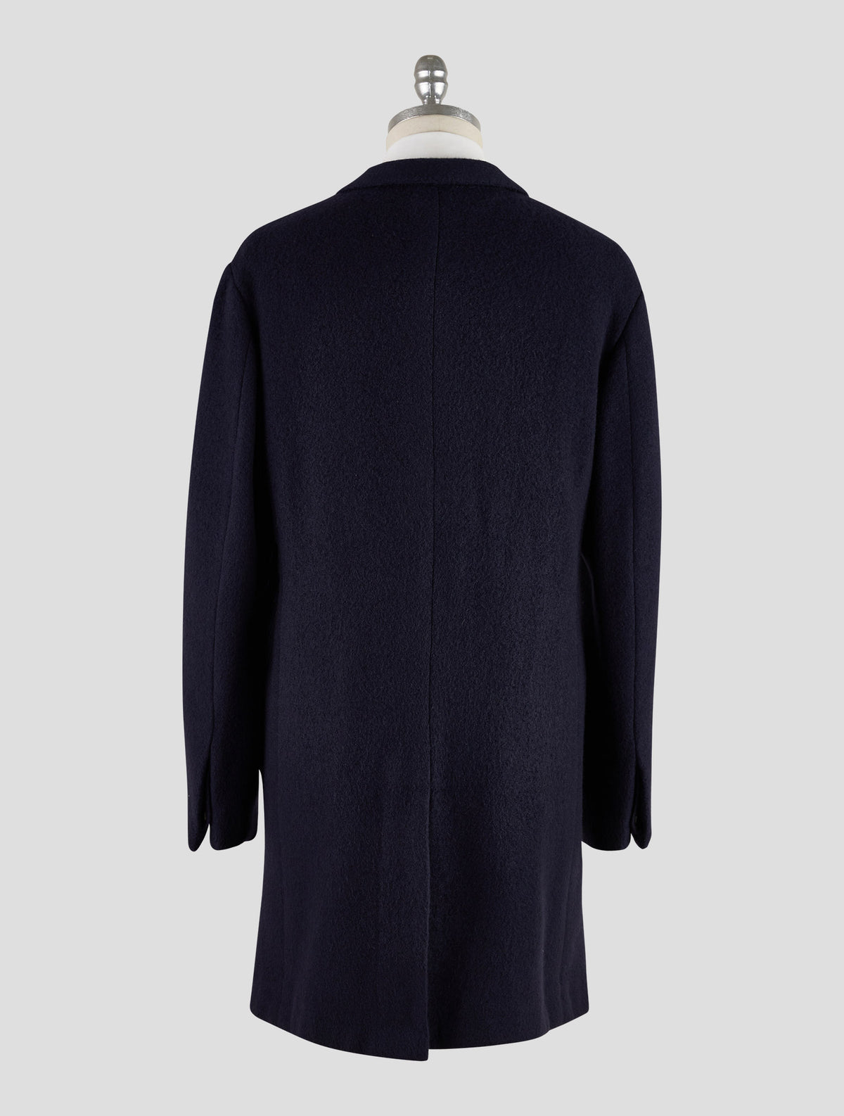 Kiton Knt Dark Blue Cashmere Pa Overcoat